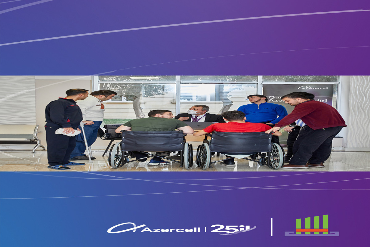 "Azercell Könüllüləri" və Mobil Müştəri Xidmətləri Bərpa Mərkəzinə səfər edib - FOTO 