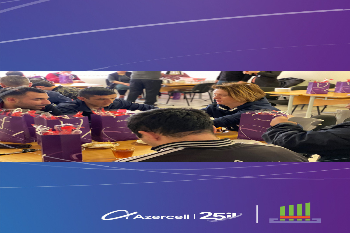 "Azercell Könüllüləri" və Mobil Müştəri Xidmətləri Bərpa Mərkəzinə səfər edib - FOTO 