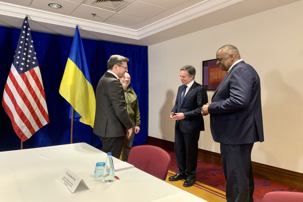 US, Ukrainian Foreign and Defense Ministers meet