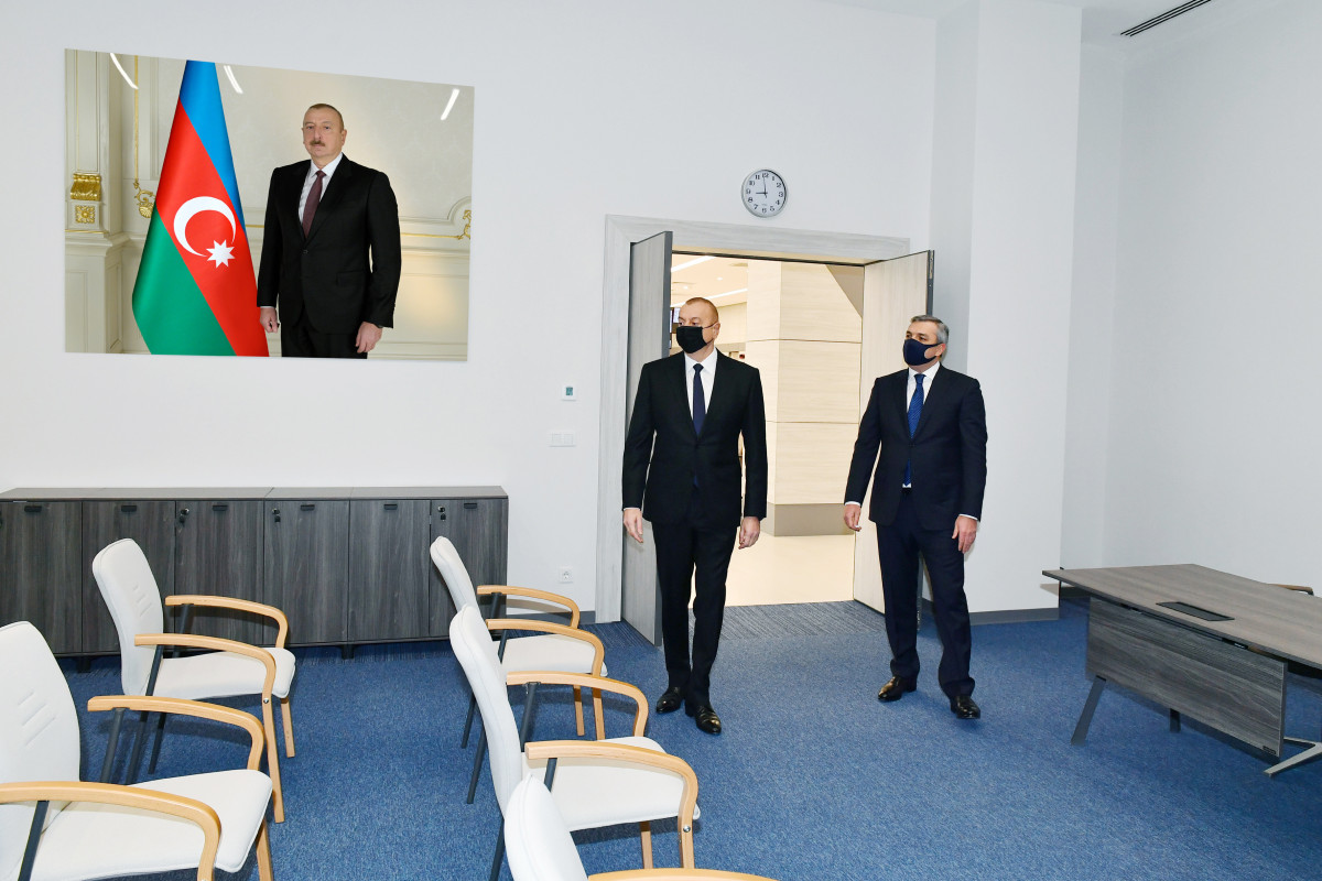Prezident PA-nın Vətəndaş Qəbulu Mərkəzinin açılışında iştirak edib - FOTO 