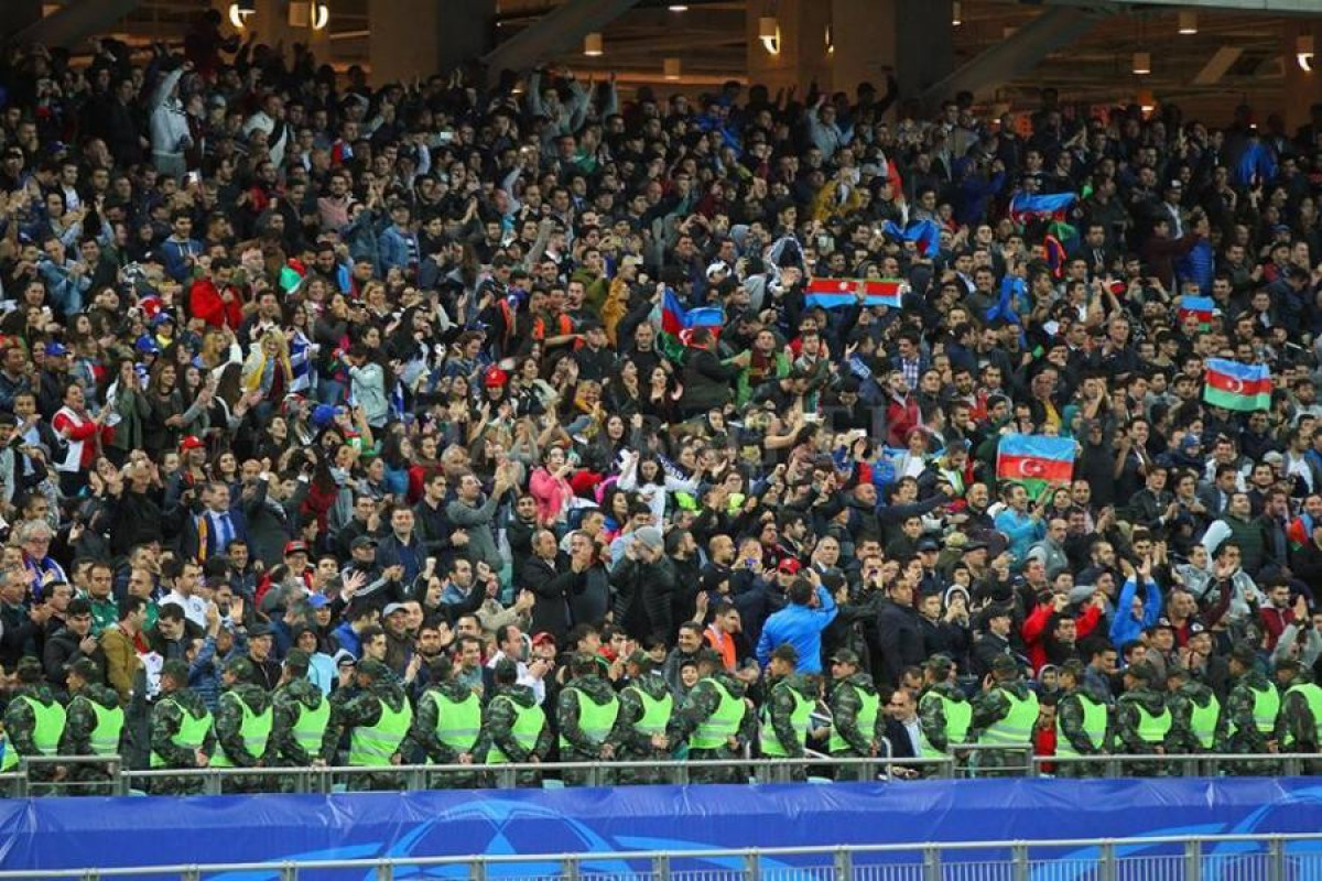 В Азербайджане отменен лимит на число болельщиков на стадионах