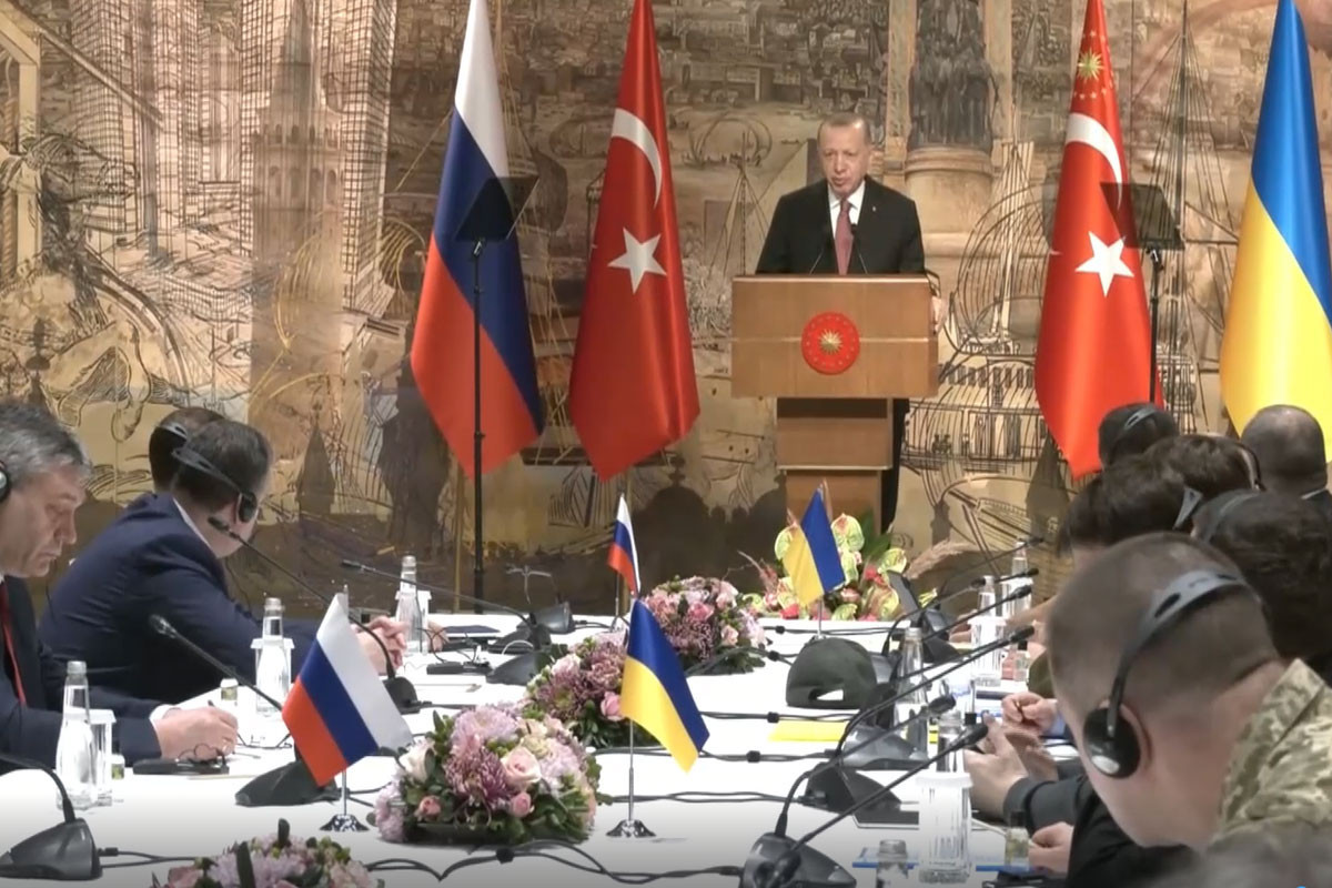 İstanbulda Ukrayna-Rusiya danışıqlarının birinci raundu başa çatıb - FOTO  - YENİLƏNİB 