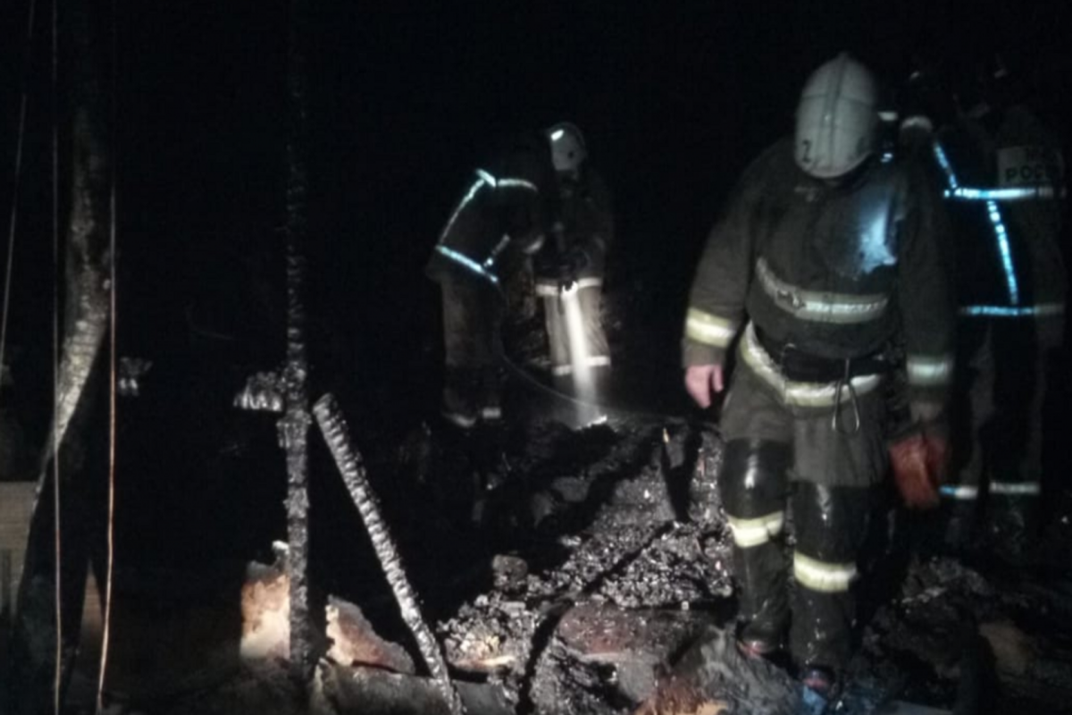 Rusiyada baş verən yanğın nəticəsində 4 nəfər ölüb