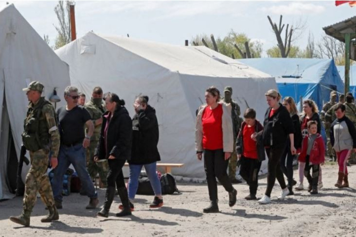 Началась эвакуация гражданского населения из "Азовстали"