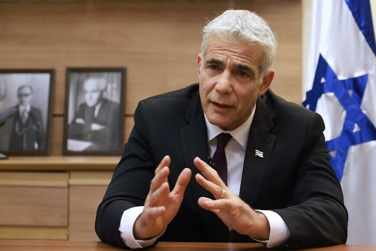 Yair Lapid, Foreign Minister of Israel