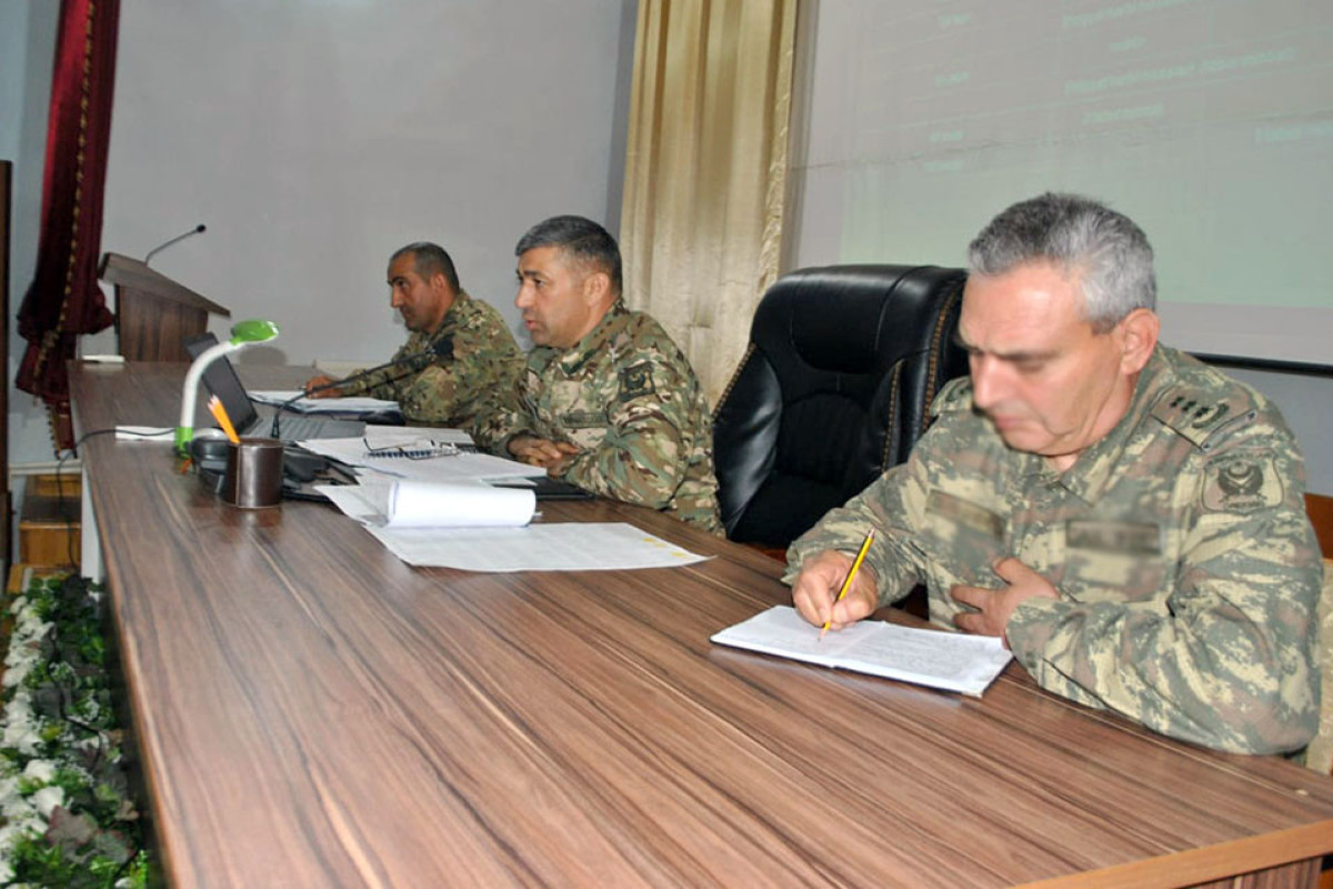 В воинской части состоялось обобщающее заседание по итогам первого квартала-ФОТО 
