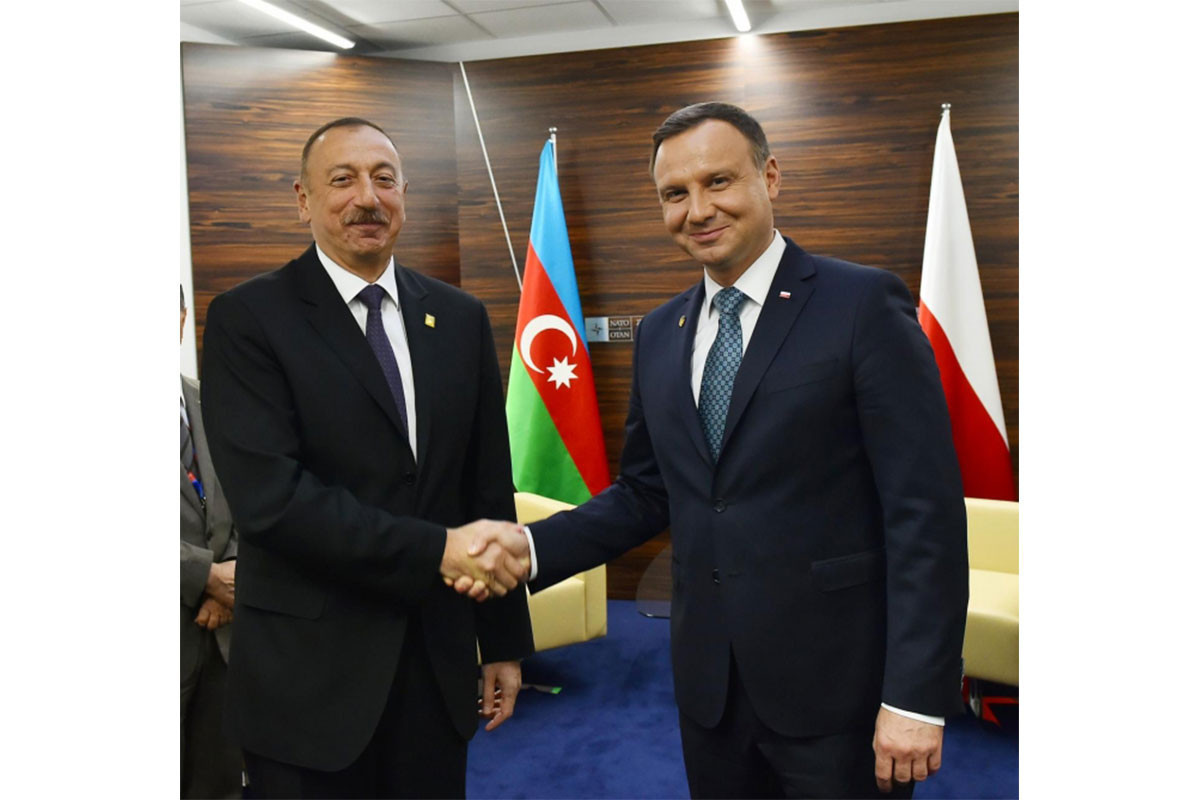 Президент Ильхам Алиев, Анджей Дуда