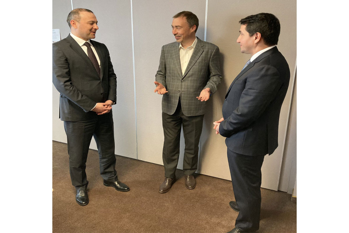 Hikmat Hajiyev meets with Armen Grigoryan in Brussels