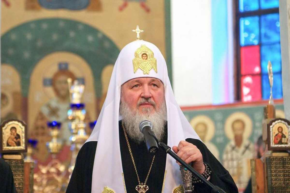 Patriarx Kirill: "Rusiya heç vaxt, heç kimə hücum etməyib"
