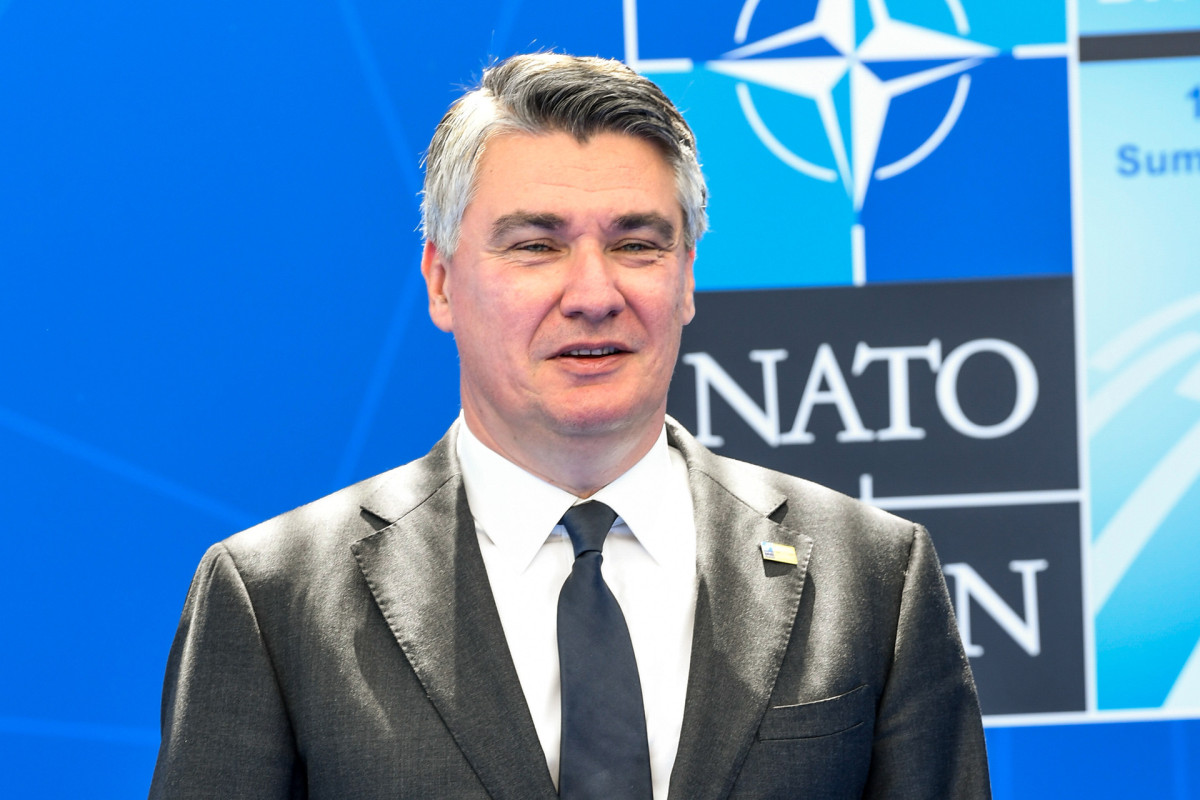 Xorvatiya prezidenti Zoran Milanoviç