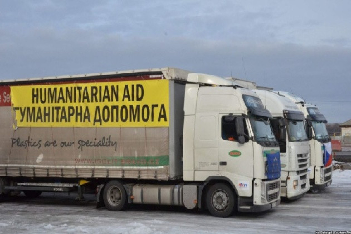 Ukraine received more than 300,000 tonnes of humanitarian aid in two months