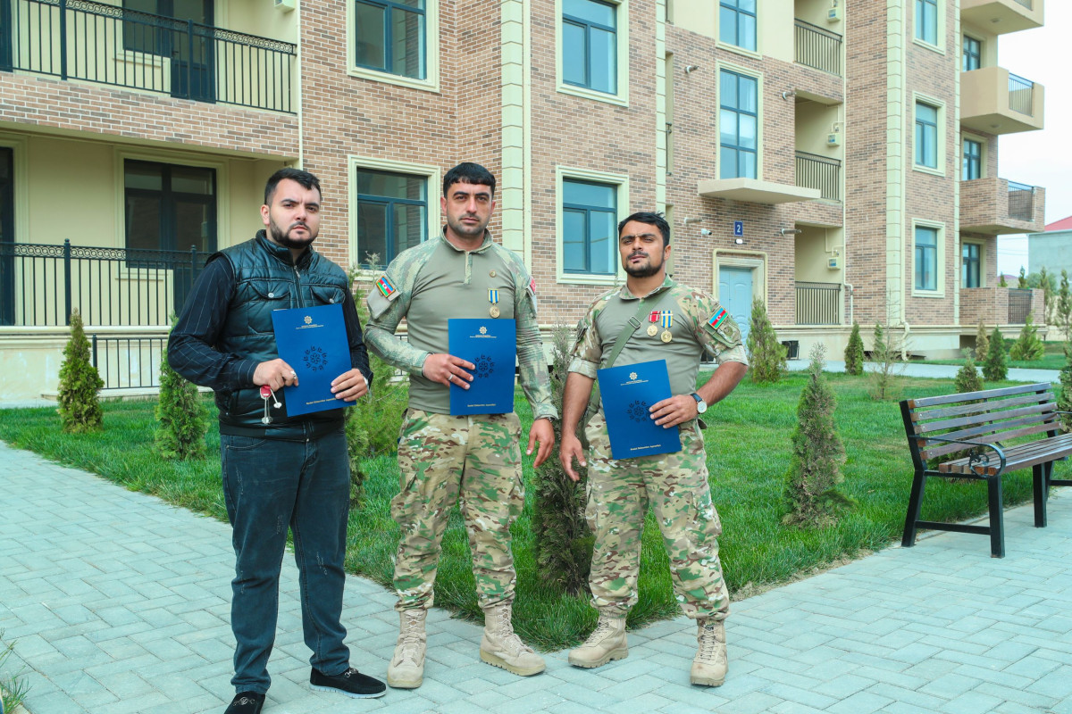 Семьям шехидов и инвалидам войны предоставлено 200 квартир в новом жилом комплексе