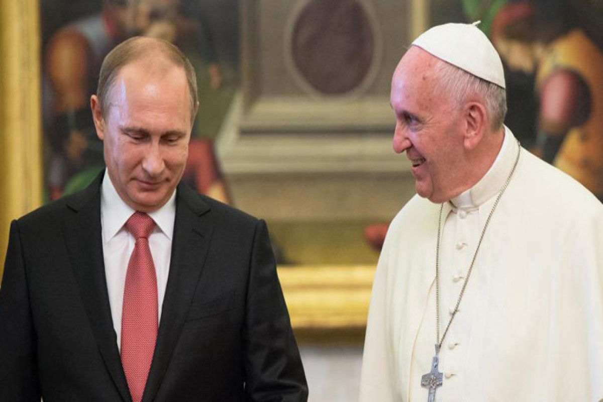 Владимир Путин, Папа Римский Франциск