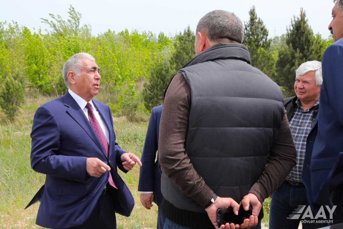 Председатель ГААДА ознакомился с ходам строительно-восстановительных работ на дороге Баку-Губа-граница с РФ