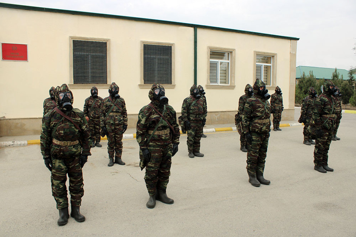 Competition for the title of best Radiological, Chemical and Biological Defense Platoon was held-PHOTO 