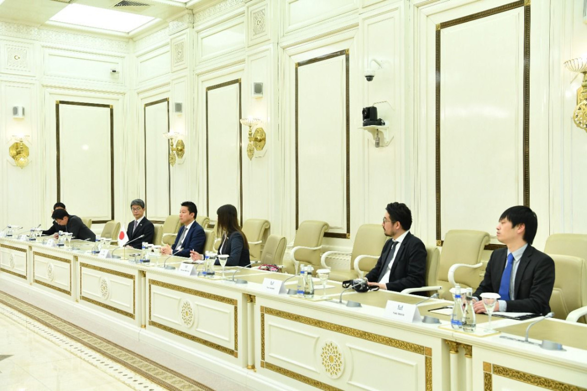 Сахиба Гафарова встретилась с вице-министром иностранных дел Японии
