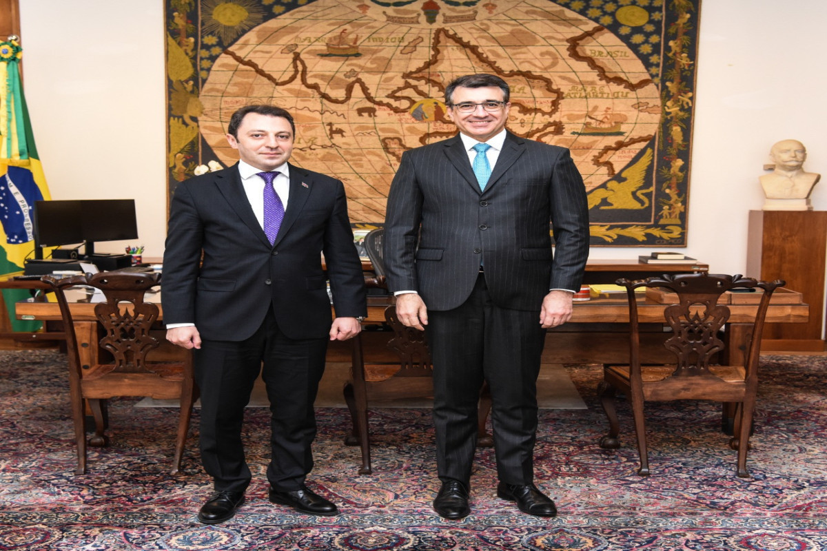Azerbaijan's Deputy FM meets with Brazilian FM