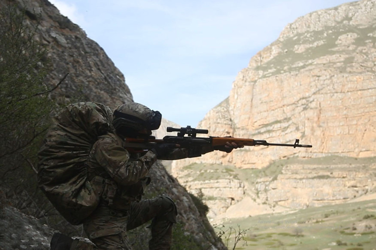 Tactical-Special Exercise of Azerbaijan's Special Forces are held-VIDEO 