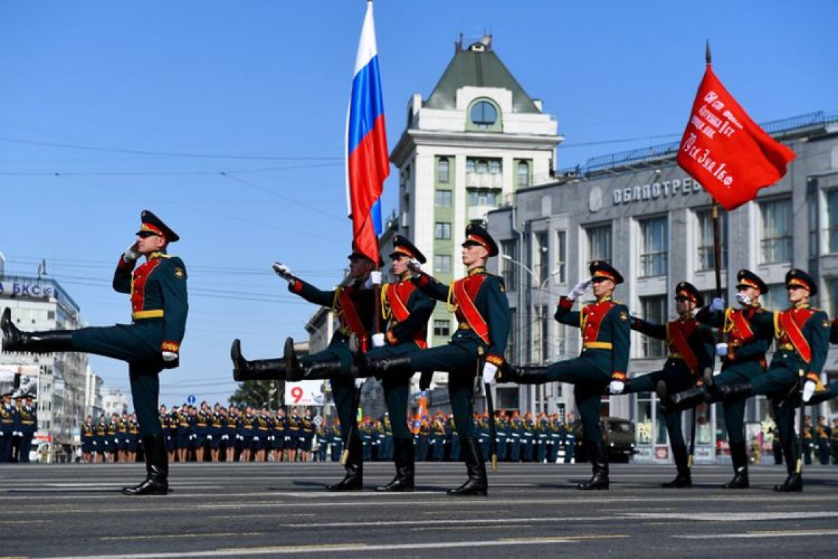 В Москве проходит парад победы