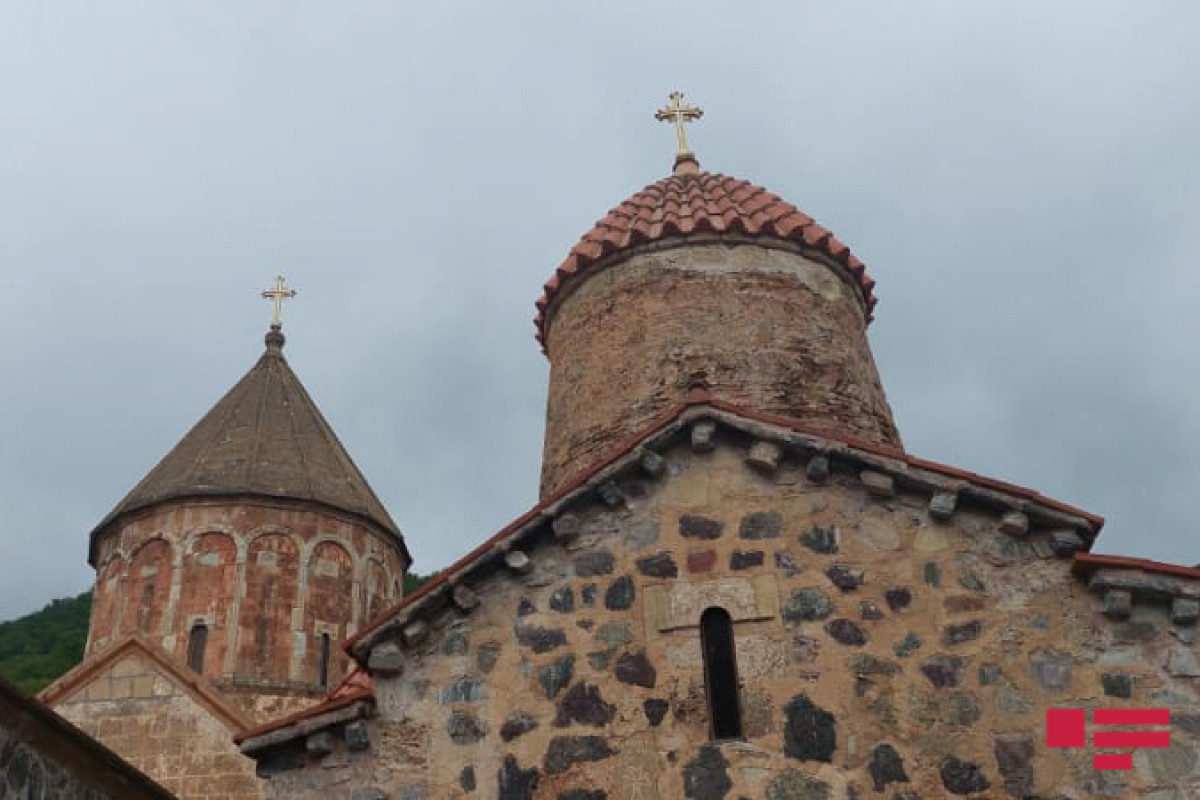 Alban-udi dini icmasının üzvləri Xudavəng monastırını ziyarət edib - YENİLƏNİB  - VİDEO 