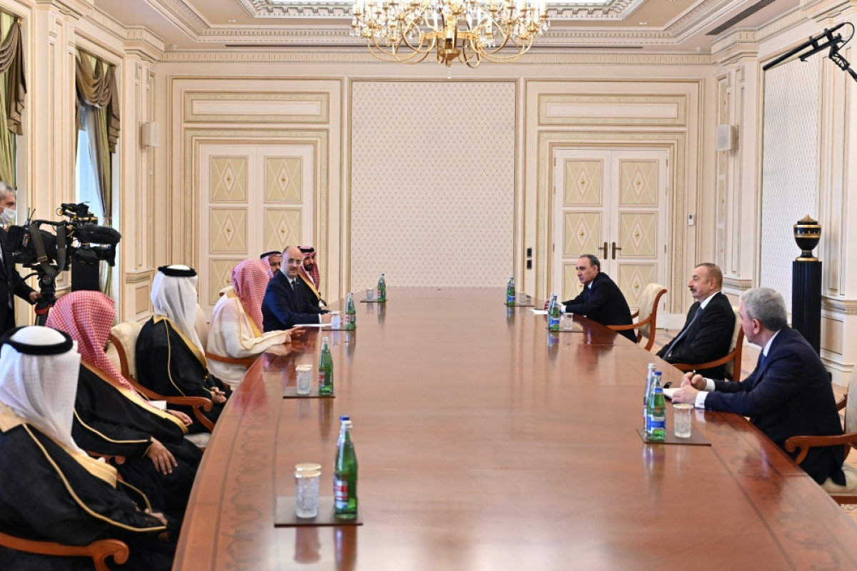 President Ilham Aliyev received a delegation led by Saudi Arabia’s attorney general