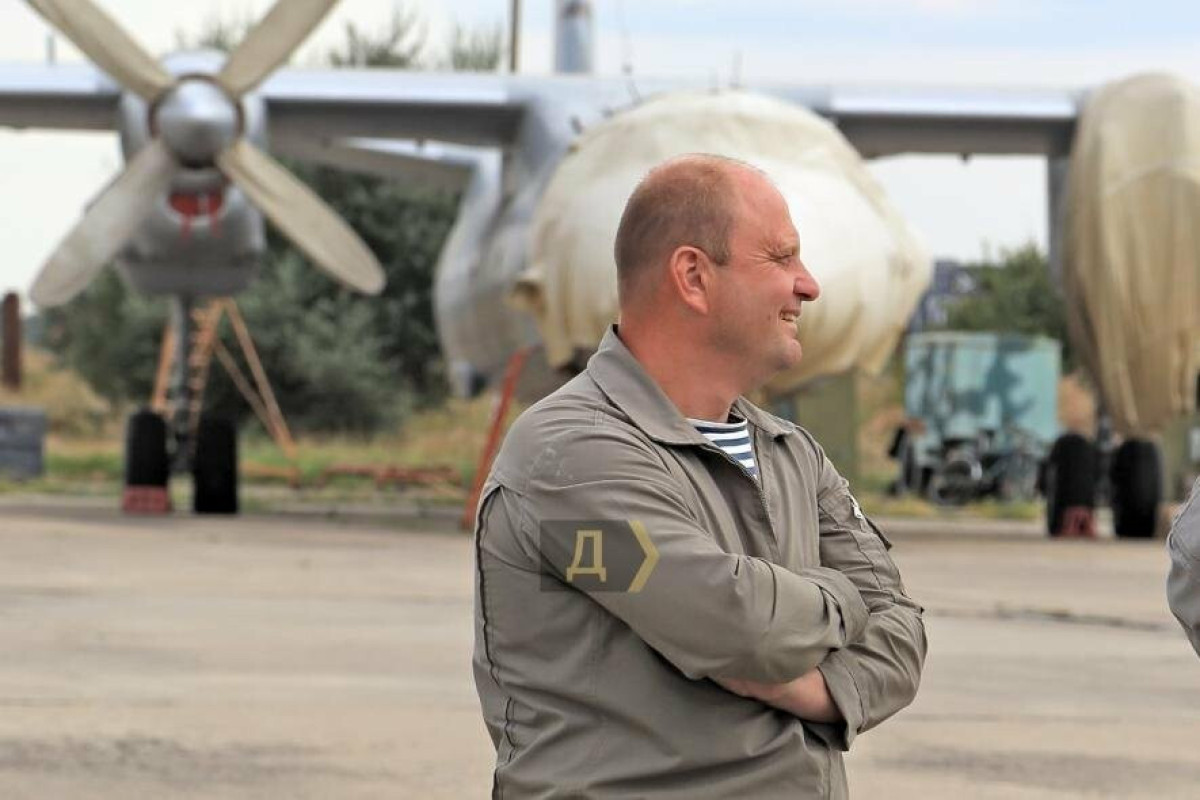 Colonel Igor Bedzay, deputy head of the aircraft division of the Ukrainian Navy