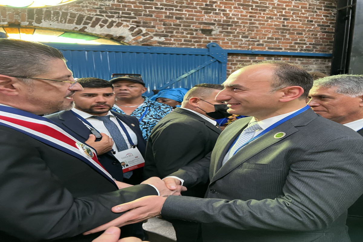 Azerbaijan represented at the inauguration ceremony of the  Costa Rica President -PHOTO 
