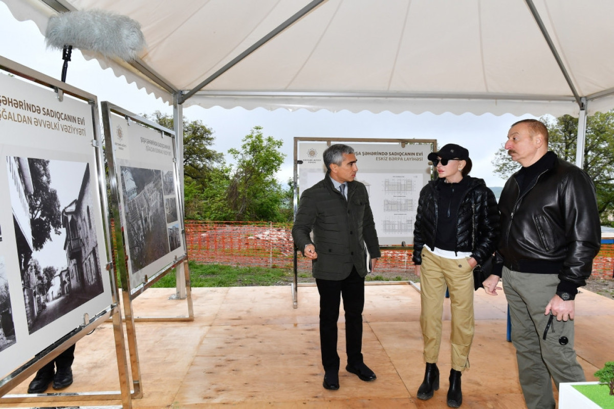 Azerbaijani's President and First-Vice President visited Shusha-PHOTO -UPDATED 