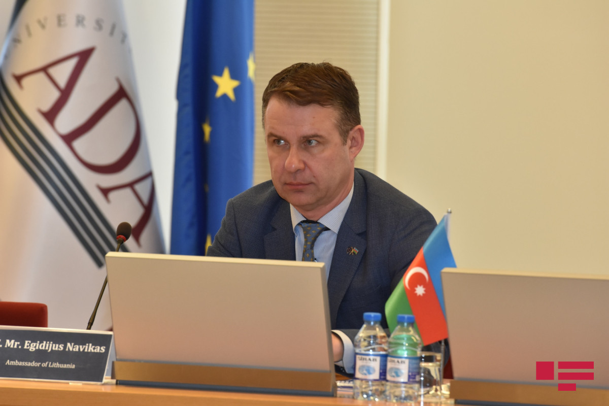 Egidius Navikas, Lithuanian ambassador to Azerbaijan