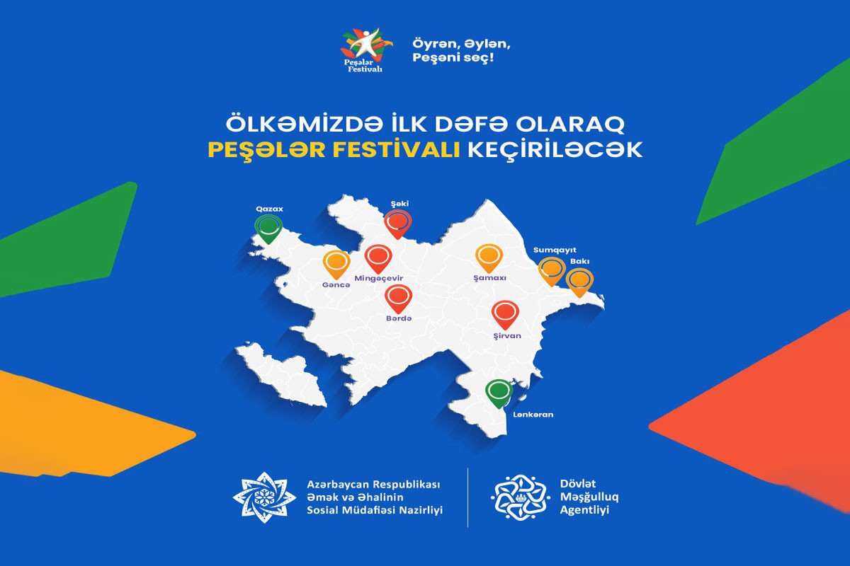 Azərbaycanda Peşələr Festivalı keçiriləcək - SIYAHI 