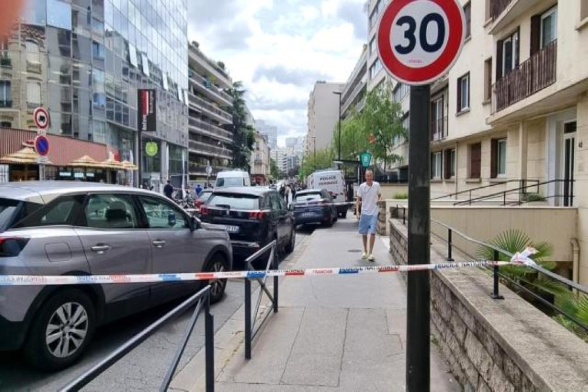 A bomb was thrown at the Turkish consulate in Paris