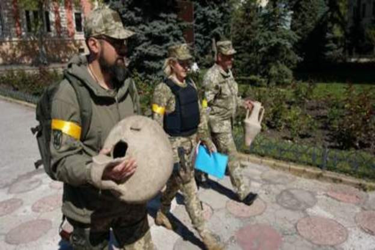 Ancient amphorae discovered by Ukrainian soldiers-PHOTO 