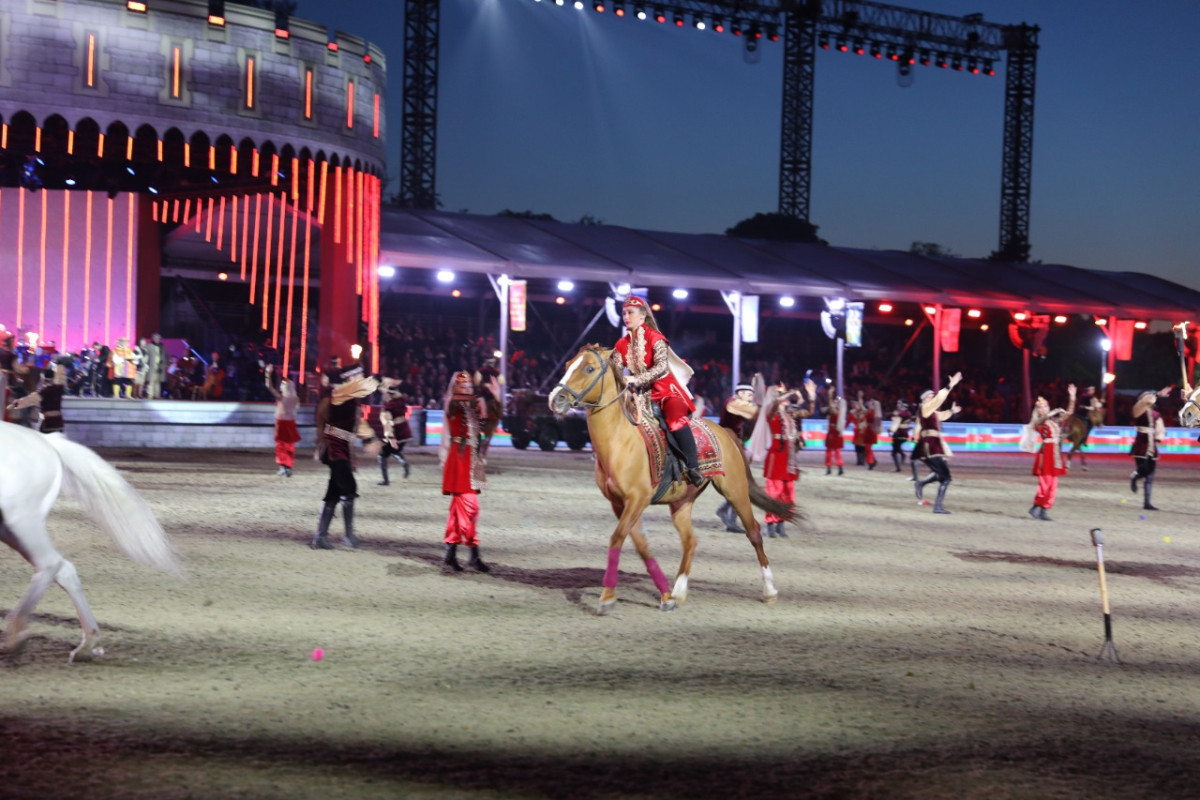 Performance of Karabakh horses in Britain met with great sympathy-VIDEO 