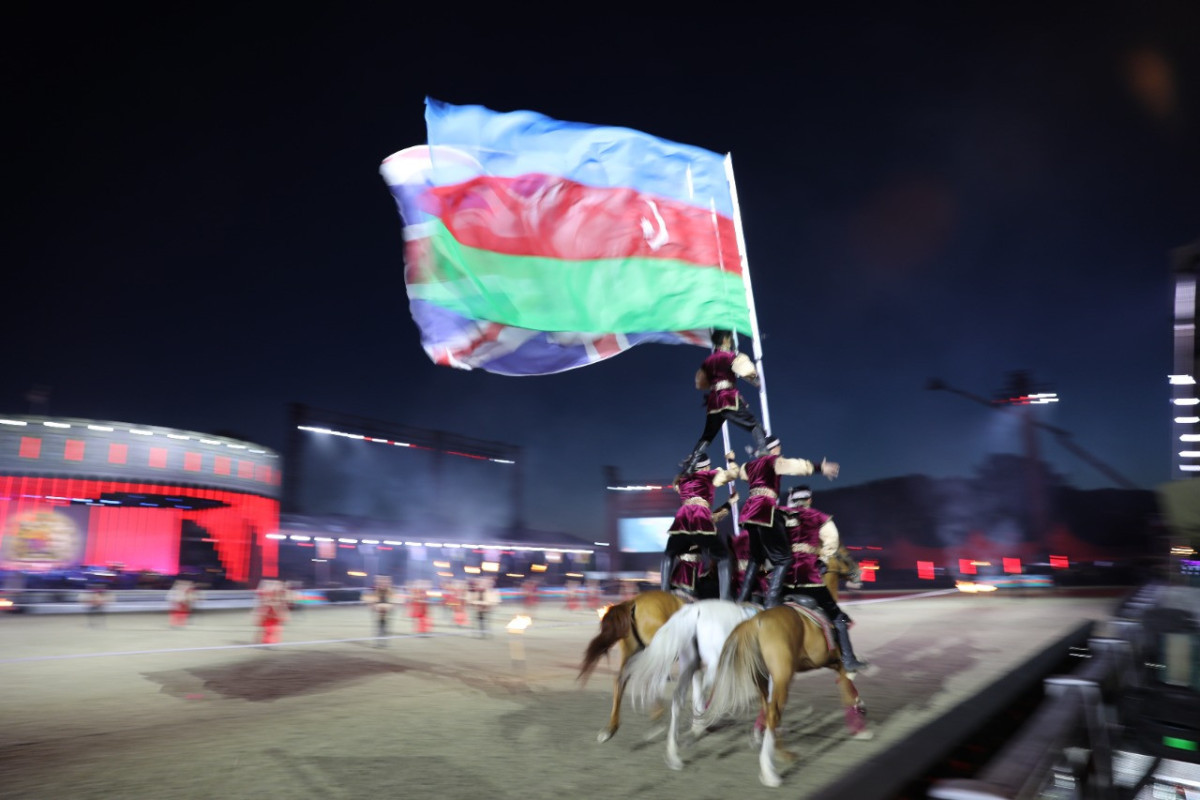 В Британии с большим воодушевлением встретили выступление карабахских скакунов