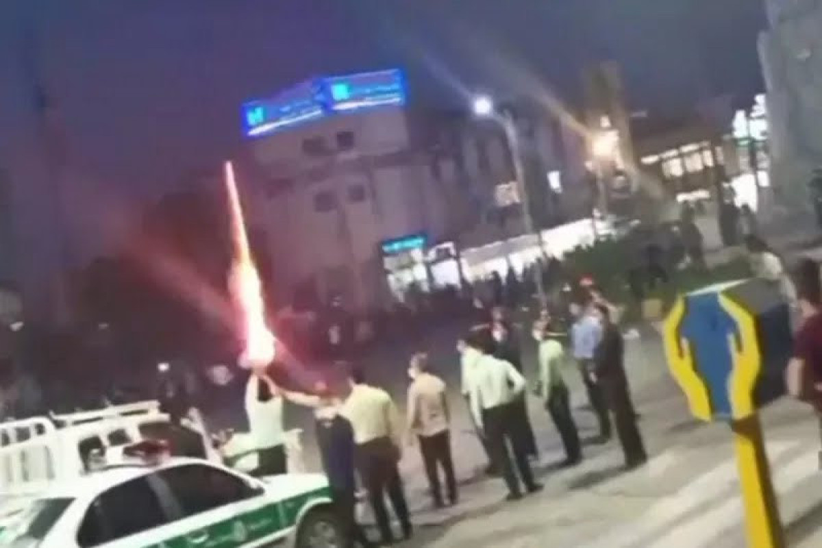 Mass protests helding in Iran