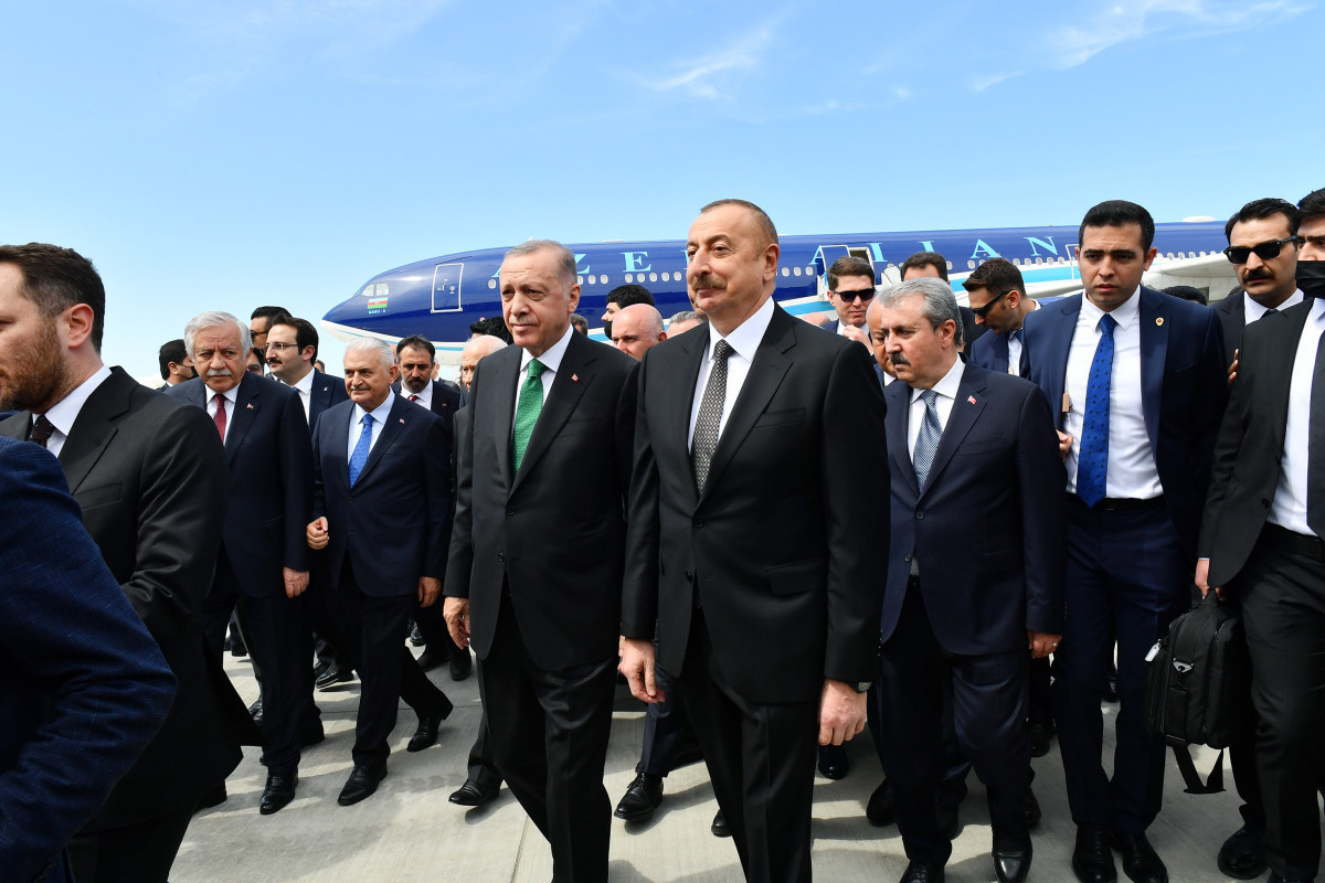Azerbaijani and Turkish presidents attended the opening ceremony of the Rize-Artvin Airport-<span class="red_color">UPDATED-5