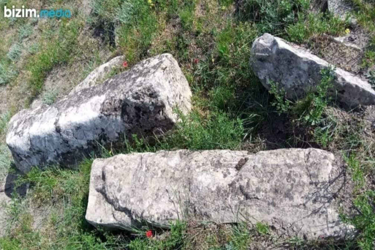 В Хызы обнаружены руины средневековой крепости-ФОТО 