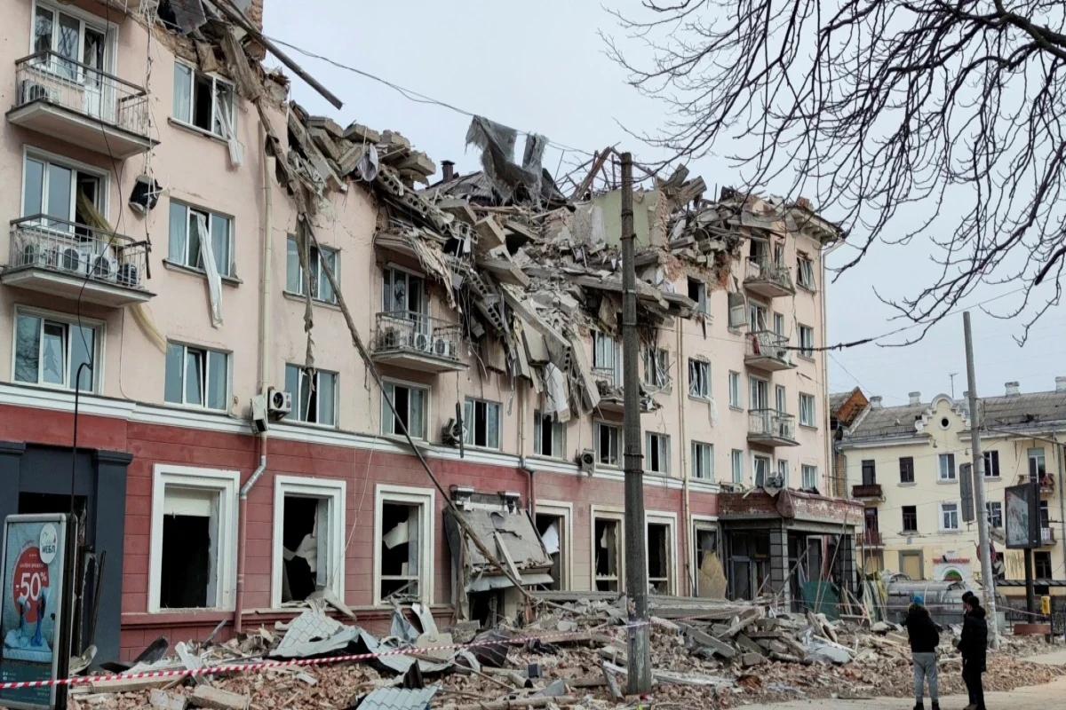 Ukraynanın Çerniqov vilayətində 3500-ə yaxın bina dağıdılıb