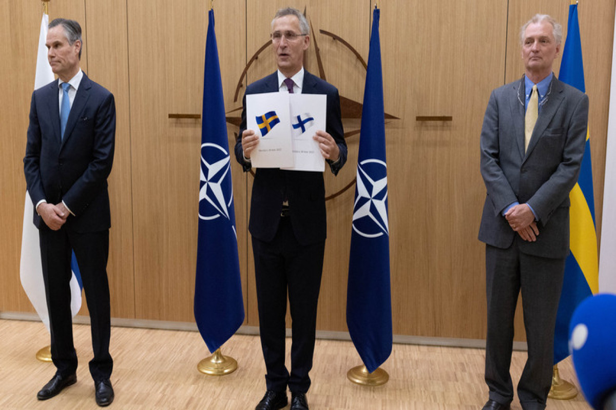 KİV: Türkiyə İsveç və Finlandiyanın NATO-ya üzvlüyünü bloklayıb