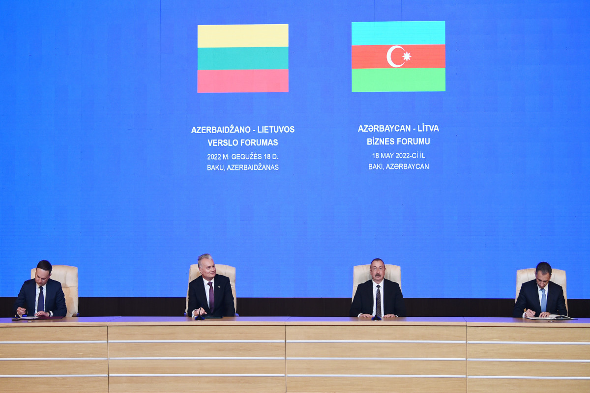 В Баку проведен азербайджано-литовский бизнес-форум