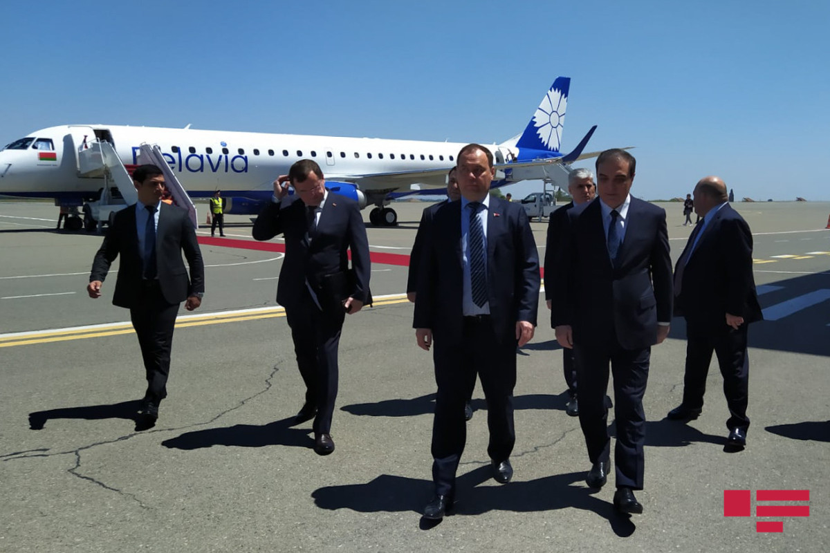 Премьер-министр Беларуси Роман Головченко в рамках рабочего визита в Азербайджан посетил Гянджу.