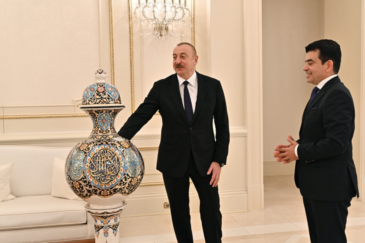 President Ilham Aliyev received ICESCO Director General