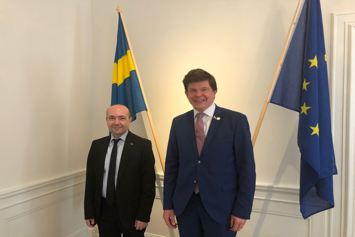 Фариз Рзаев посетил с рабочим визитом Королевство Швеция