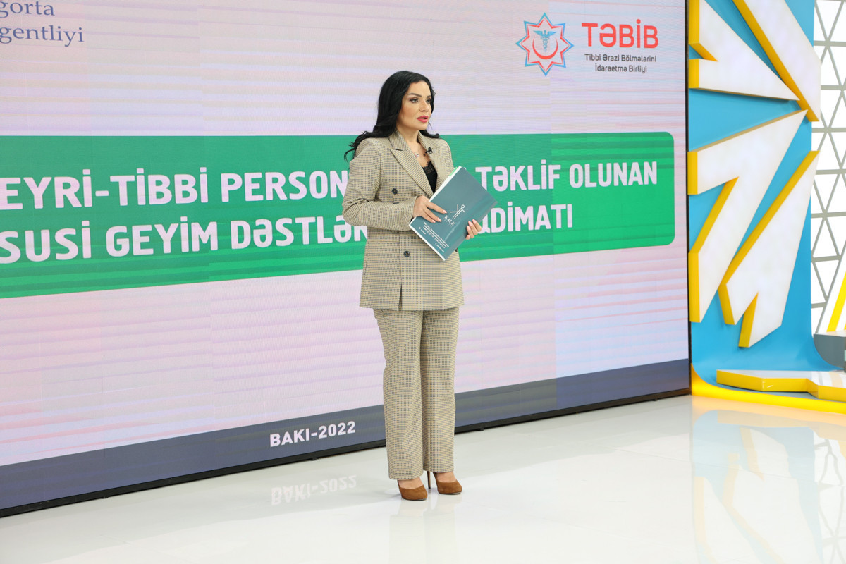 TƏBİB-in müəssisələrində çalışanlar üçün vahid geyim forması müəyyən edilib - FOTO 