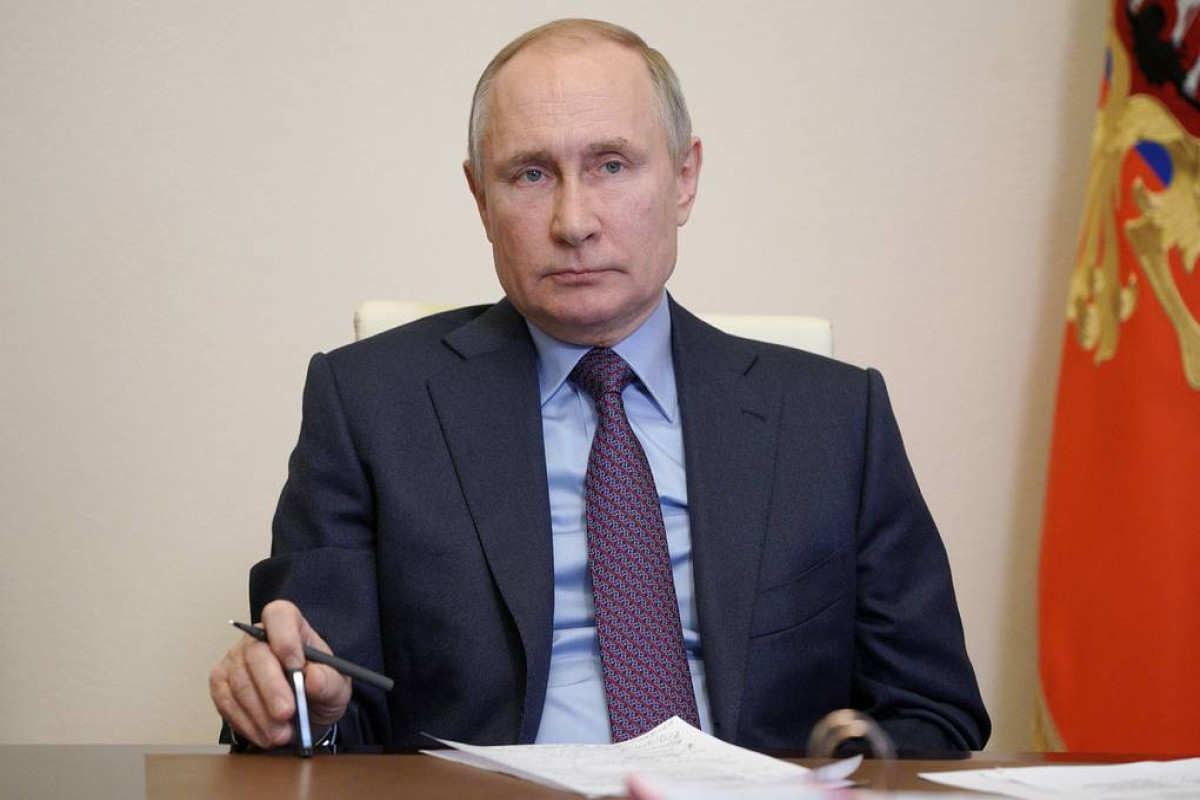 Putin Rusiyaya qarşı sanksiyaların uğursuzluğa düçar olduğunu bildirib