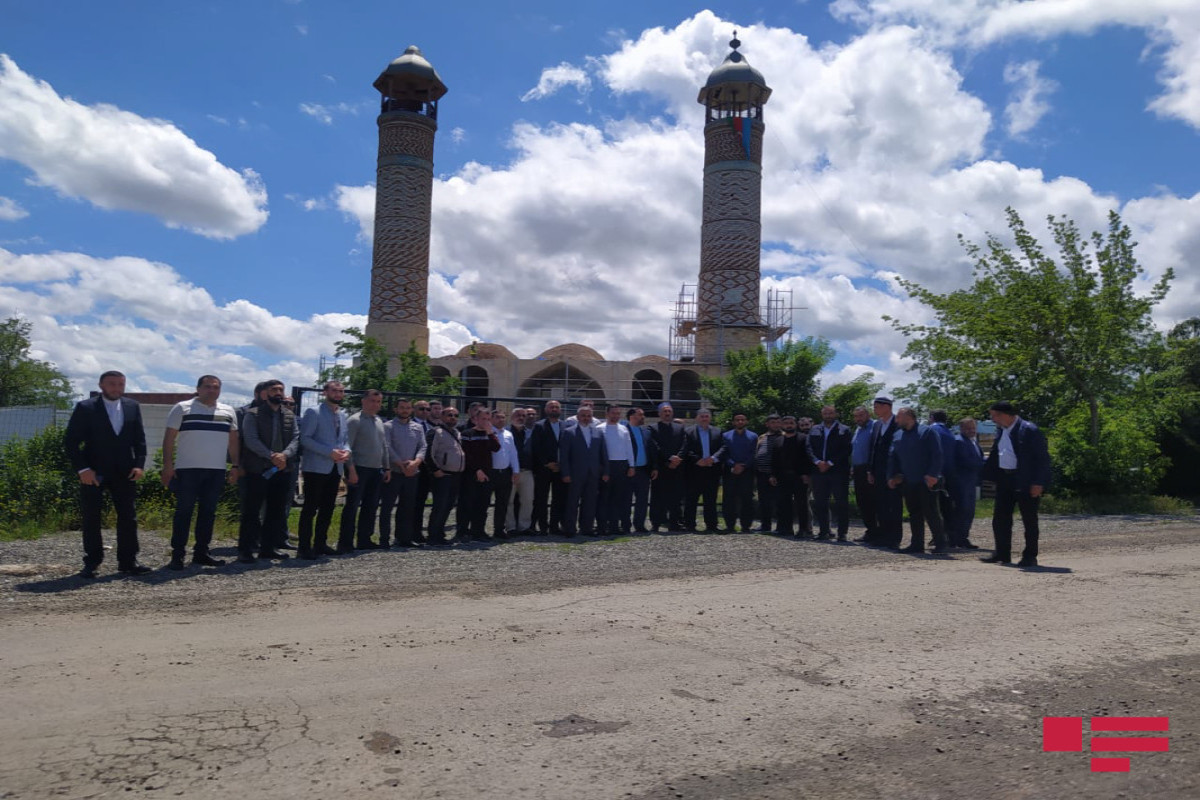 Visit of Muslim religious figures, arriving from Georgia, to Azerbaijan's Aghdam ends-PHOTO -UPDATED 