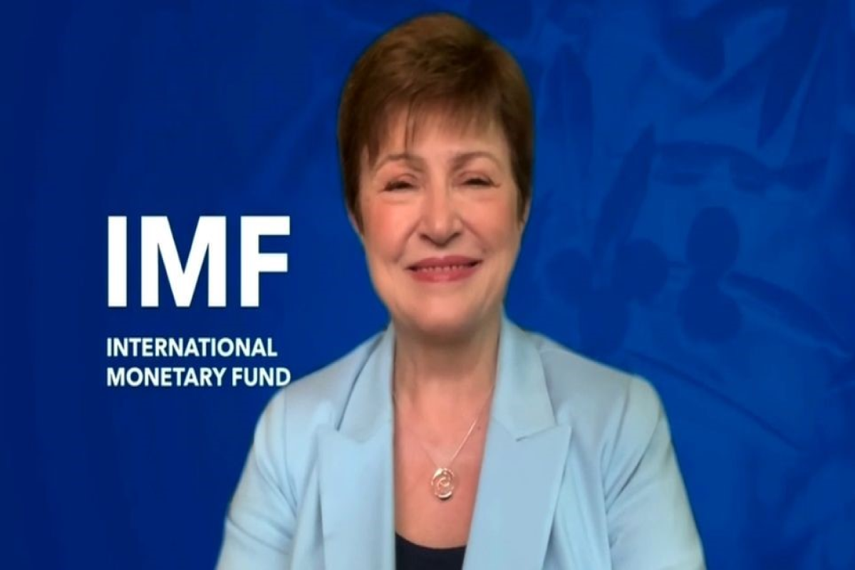 Kristalina Georgieva,  the head of the International Monetary Fund