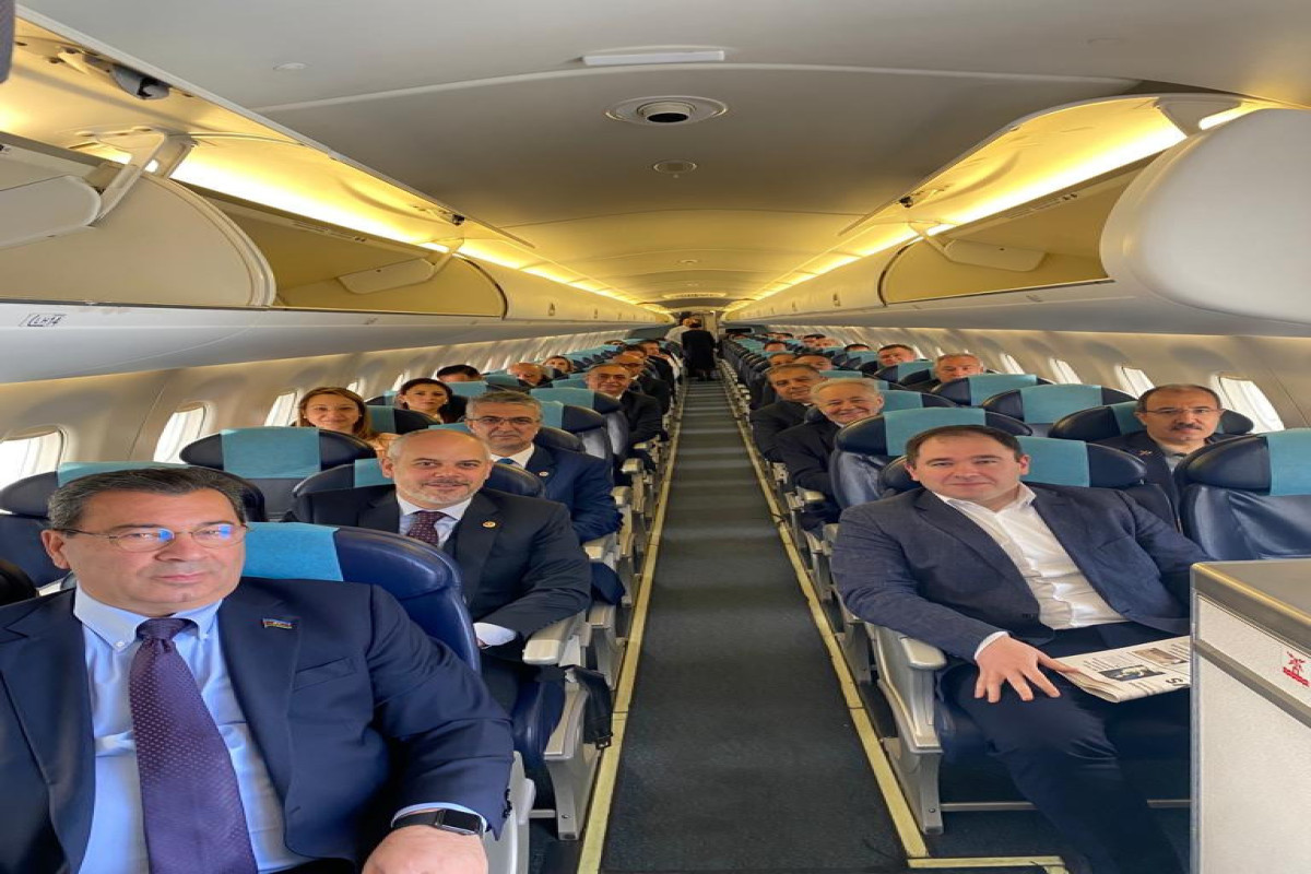 Azerbaijani, Turkish and Georgian PMs leave for Shusha-PHOTO 