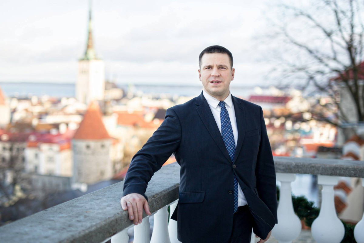 Estoniya Parlamentinin sədri Yuri Ratas