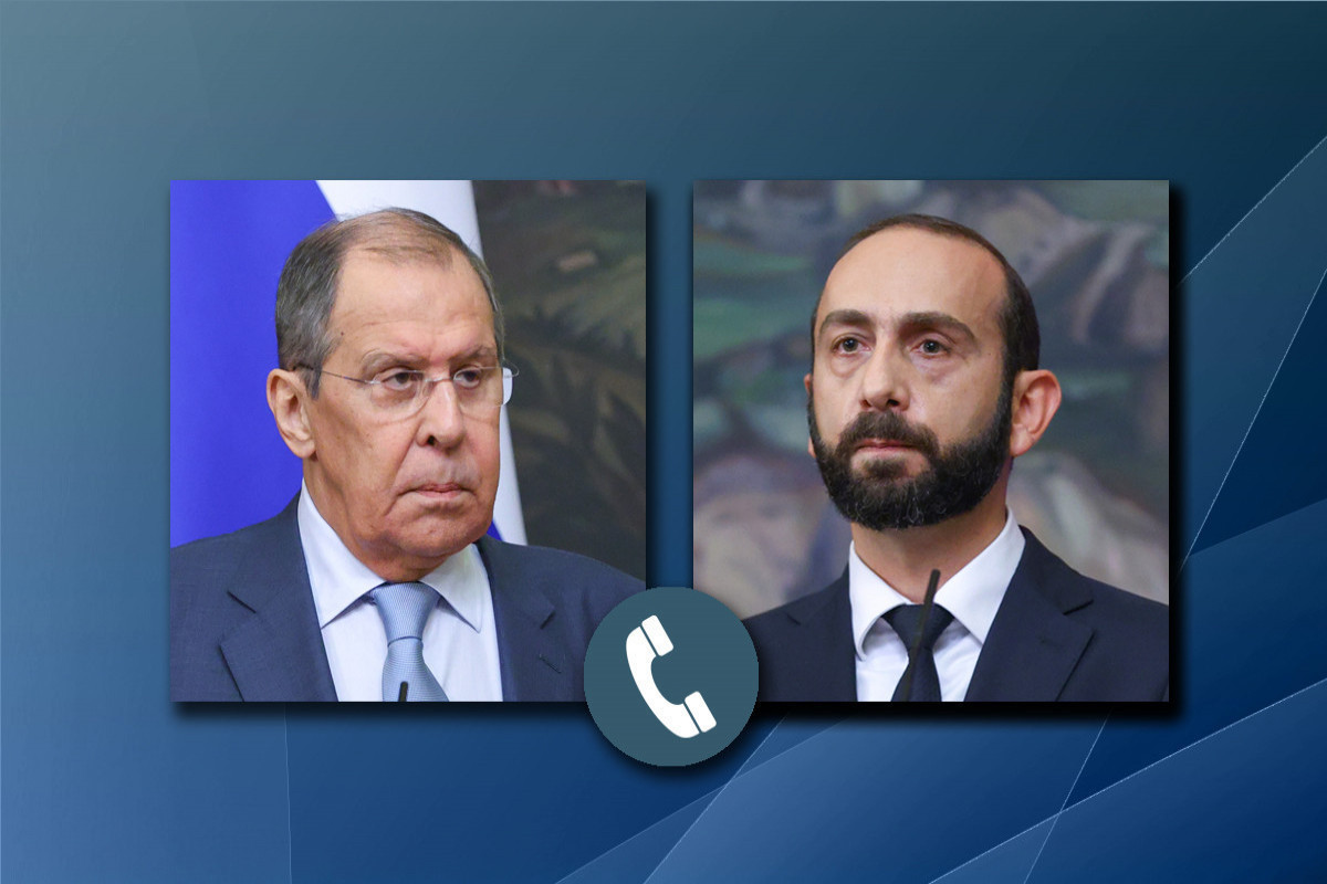 Mirzoyan, Lavrov discuss delimitation issue of Azerbaijani-Armenian borders